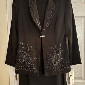 Just...Taylor Black Embellished Blazer